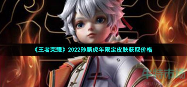王者荣耀孙膑虎年限定皮肤多少钱