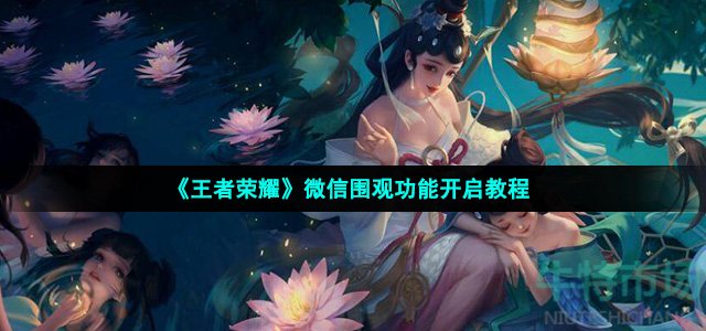 王者荣耀微信围观功能怎么开启