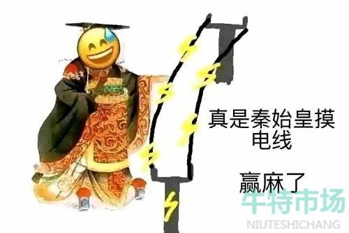秦始皇摸电线赢麻了表情包有哪些
