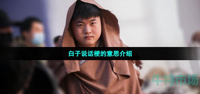白子说话什么梗