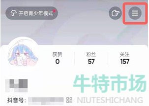 抖音大字简明模式怎么关
