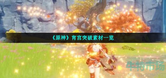 原神宵宫突破需要哪些素材