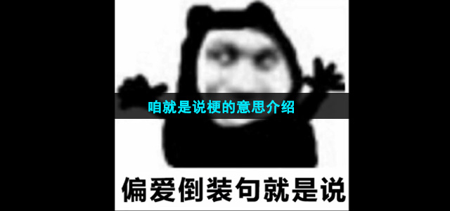 咱就是说是什么梗