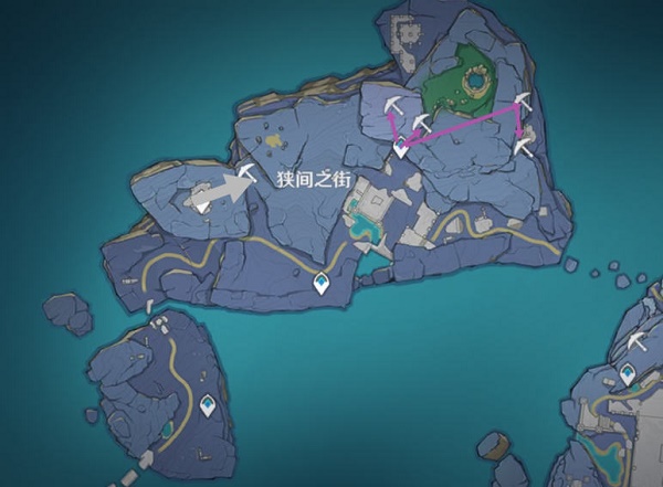 原神渊下宫挖矿路线图
