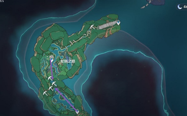 原神渊下宫挖矿路线图