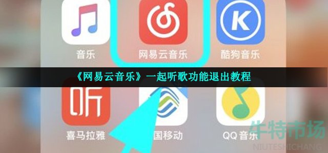 网易云音乐一起听歌怎么退出