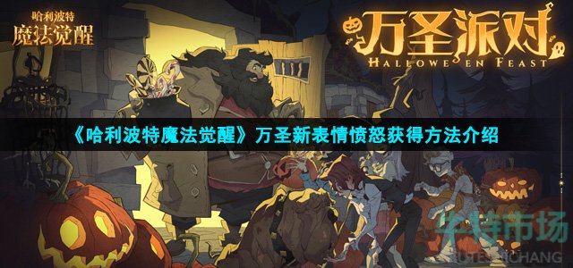 哈利波特魔法觉醒新表情愤怒怎么获得