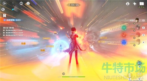 原神钟离全堆生命有伤害吗