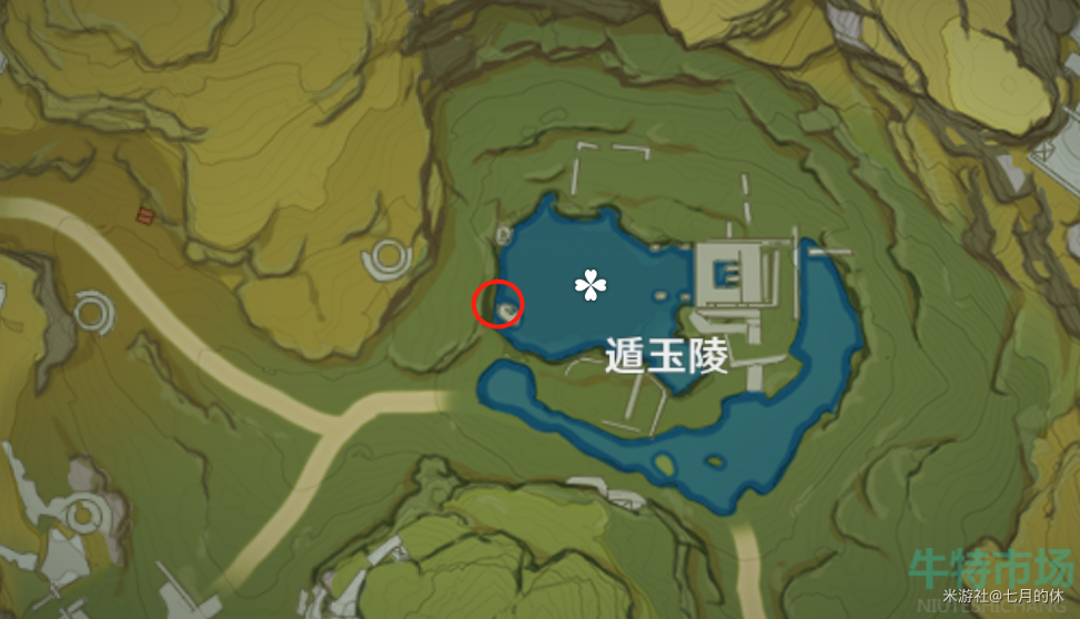 原神无名的宝藏在哪