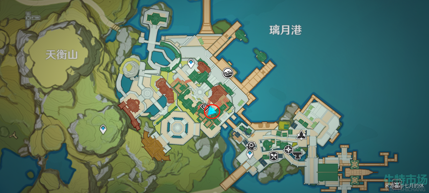 原神无名的宝藏在哪