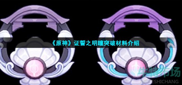 原神证誓之明瞳突破材料是什么
