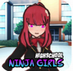 高中忍者女孩战斗